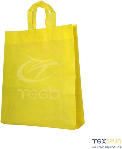 Non Woven Laminated Sheet Loop Handle Shopping Bag, Color : All