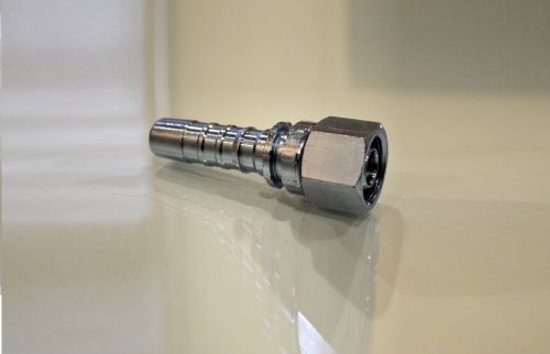 Fitwell Stainless Steel Hydraulic 4SH Spiral Fitting, Color : Silver