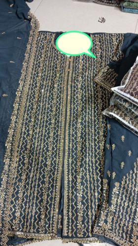 Ladies Party Wear Sharara Suit With Dupatta