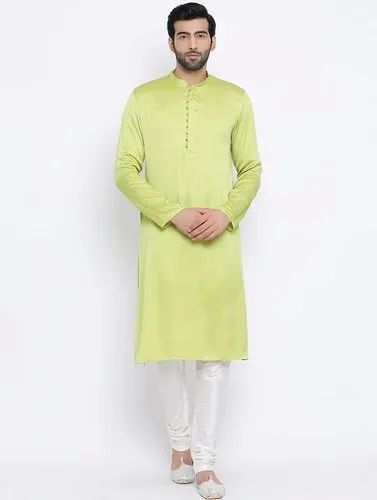 Mens Full Sleeve Cotton Kurta Pajama Xxl, Xl