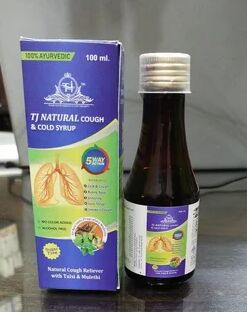 TJ Natural Cough & Cold Syrup, Plastic Type : Plastic Bottles