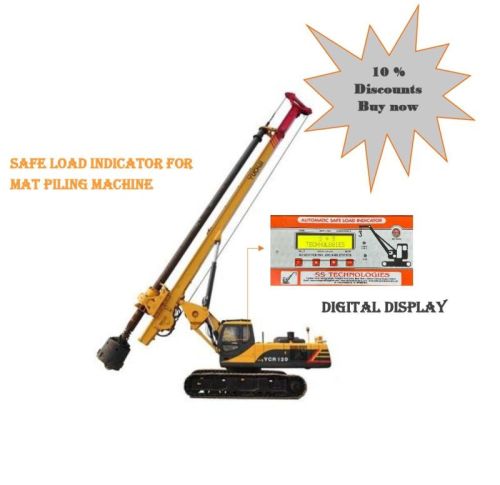 Automatic Mat Pilling Machine Safe Load Indicator, For Loading Indication, Display Type : Digital