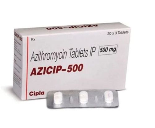 Azicip 500mg Tablets, Medicine Type : Allopathic