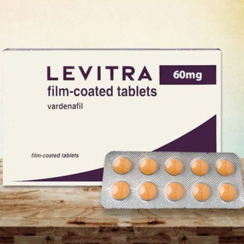 Levitra 60mg Tablets, For Erectile Dysfunction, Composition : Vardenafil