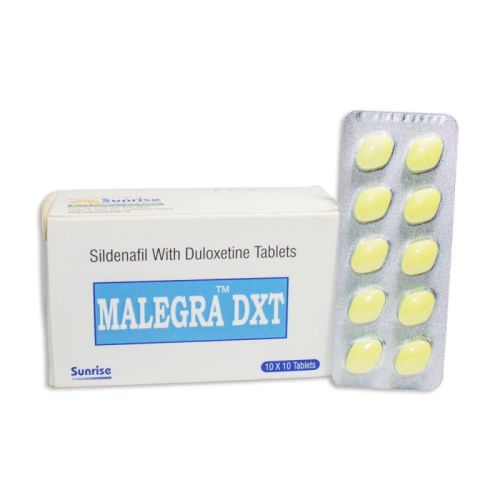 Malegra DXT Tablets, For Erectile Dysfunction, Composition : Sildenafil With Duloxetine