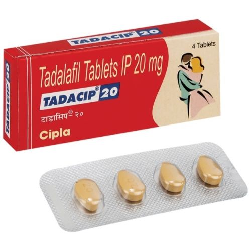 Tadacip 20mg Tablets, Composition : Tadalafil