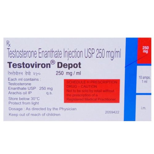 Testoviron Depot 250mg Injection, Medicine Type : Allopathic