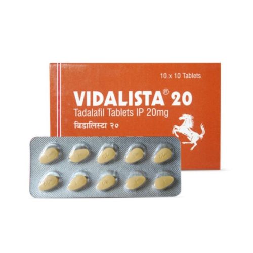 Vidalista 20mg Tablets, For Erectile Dysfunction, Medicine Type : Allopathic