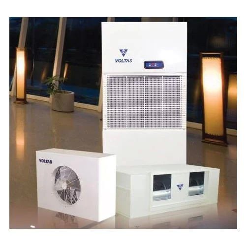 Single 240V 5 TR Voltas Ducted Air Conditioner, For Commercial, Condenser Type : Copper