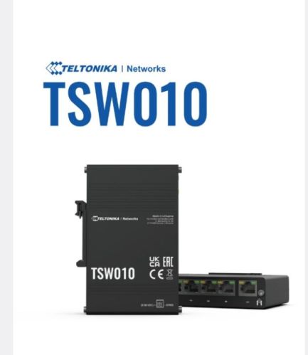 Teltonika Tsw010 Fast Ethernet Switches, For General, Home, Office, Residential, Restaurants, Size : 2.5 Inch