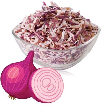 Dehydrated Pink Onion Flakes, Shelf Life : 30-45days