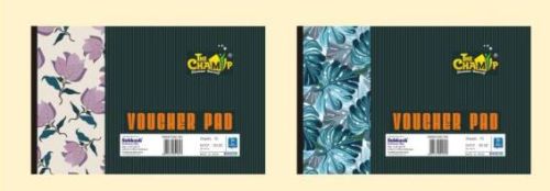 Multicolor The Champ Ppa Voucher Pad, Size : Customised