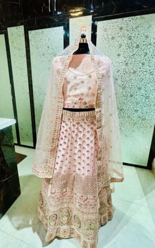 Net Ladies Fancy Lehenga Choli, Feature : Eco Friendly, Dry Cleaning
