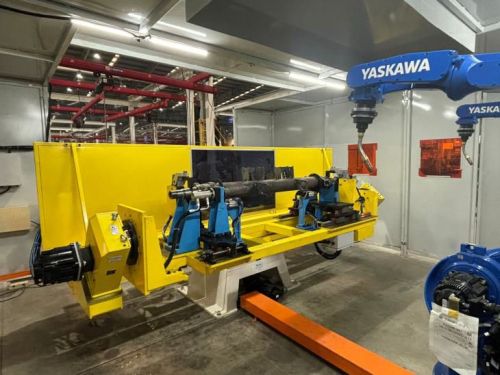 Automatic Electric Axle Robotic Welding Cell