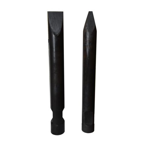 Black Mild Steel Excavator Breaker Chisel