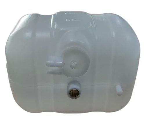 White Rectangular PP.Plastic Excavator Coolant Tank, Feature : High Quality, Quality Assured