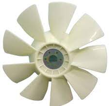 Creamy Electric PVC Excavator Radiator Fan