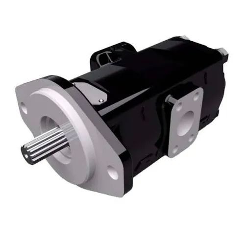 High Pressure Mild Steel L&T Hydraulic Pump, For JCB, Automatic Grade : Automatic