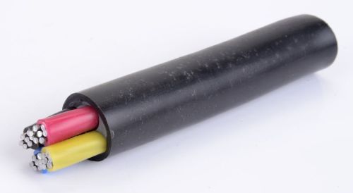 Black 220V Unarmoured Cables, For Industrial, Inner Material : Aluminium