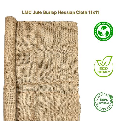 LMC-11 X 11 Jute Burlap Hessian Fabric