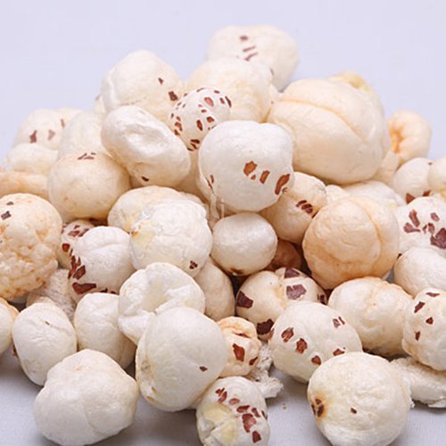 Round White Dried Fox Nut, For Human Consumption, Taste : Light Sweet