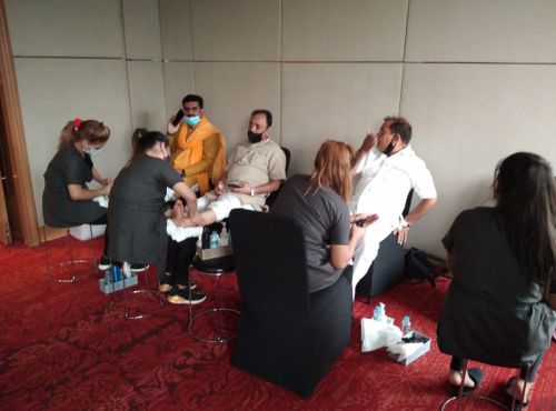 Foot Massage Service For Wedding