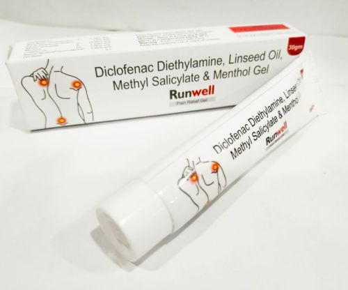 Diclofenac Diethylamaine,diclofenac Sodium,methyl Salicylate,menthol ,benzyl Alcohal (preservative)