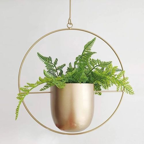 Round Planter With Multiple Colors, For Indoor Use, Decoration, Portable Style : Wall Hanging