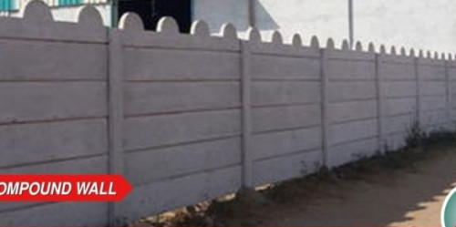 Polished Plain Concrete Godown Boundary Wall, Feature : Durable, Quality Tested, Speedy Installation