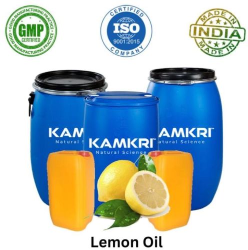 Liquid Organic Lemon Oil, For Medicines, Cosmetics, Size : 1l, 1l