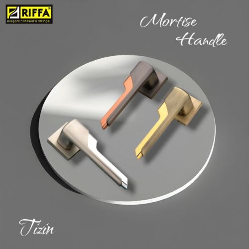 Tizin Glossy Zinc Alloy Door Handle, Style : Modern