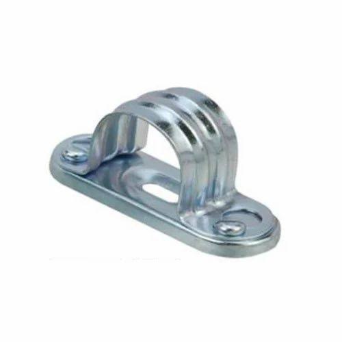 IS2062 Zinc Plated GI Saddle Clamp, Packaging Type : Packet