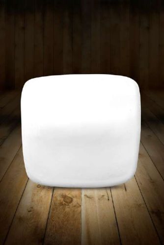 Carefoam Plain Chair Cushion, Color : White