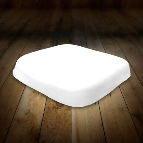 White 495mm X 480mm Office Chair Cushion, Feature : Comfortable