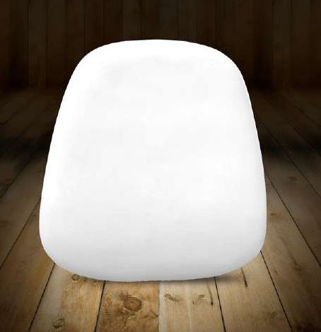 510mm X 460mm Office Chair Cushion, Color : White