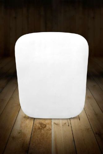 White 605mm X 505mm Office Chair Cushion