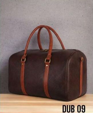 PU Leather Travel Duffle Bag, Feature : Light Weight, Comfortable