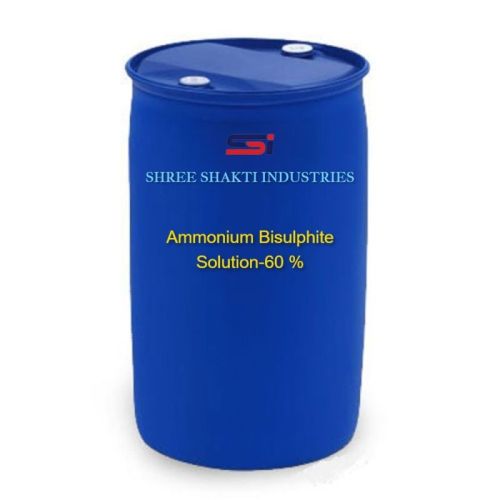 Ammonium Bisulphite Solution 60%, For Industrial, Packaging Type : HDPE Drum