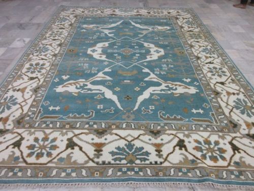 Smooth Wool Persian Hand Knotted Carpet, For Home, Office, Indoor, Speciality : Rust Proof, Long Life