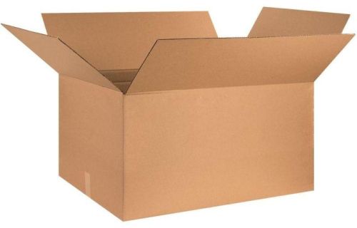 Waste Paper Plain Corrugated Boxes, For Goods Packaging, Food Packaging, Size : 24x24x12inch, 22x22x11inch