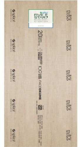 18mm Splice 5 Star Plywood, For Furniture, Interier, Institional, Size : 8*4, 7*4, 6*4, 8*3, 7*3