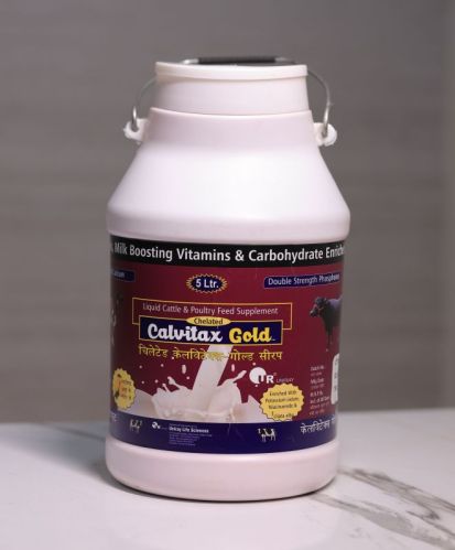 5 Litre Calvitax Gold Cattle & Poultry Feed Supplement