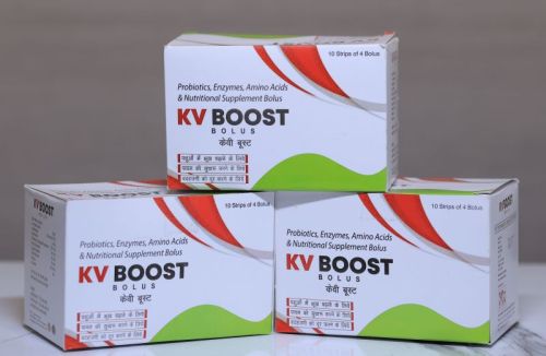 KV Boost Nutrition Supplement Bolus, For Animals Use, Packaging Type : Box