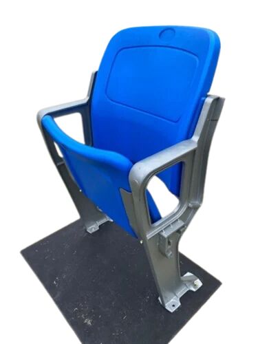 Blue Aluminium Stadium Chair, Feature : Comfortable, Excellent Finishing, Light Weight