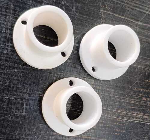 White Round Polished PTFE Bushes, For Industrial, Certification : Isi Certified