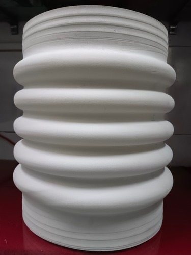 White Round Reinforced Rubber Bellows, For Industrial, Size : Standard