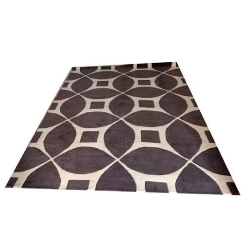 Multcolor Rectangular Hand Tufted Woolen Carpet, For Home