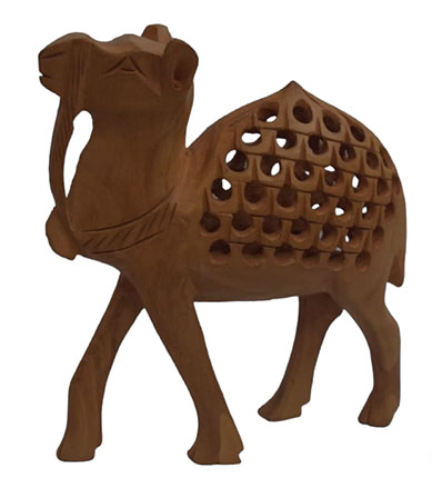 Novokart Plain Polished Wooden Figurine, For Home Decor, Gifting, Style : Antique