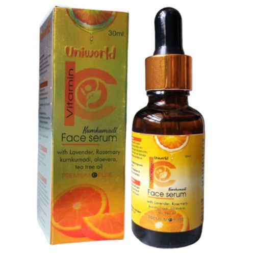 HERBAL FACE SERUM 30 ML, Packaging Type : GLASS BOTTEL