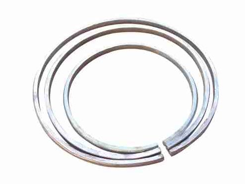 Grey Polished Metal Tension Rings, For Engraving Plant, Size : Standard